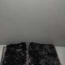 Baldwin 2-Piece Chenille Bath Mat Set, Charcoal, 20x32, 17x24 Inches