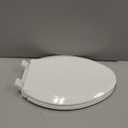 KOHLER 4636-RL-0 Cachet ReadyLatch Elongated Toilet Seat Slow Close, Soft Close Toilet Seat Quiet Lid, Contoured Grip-Tight Bumpers Installation Hardware, Apartment Essentials, White