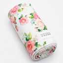 Microfiber Face Towel for Skincare, Soft Floral Print Hair Wrap for Washing Face & Makeup, Highly Absorbent Cosmetic Towel, Gentle on Skin, Travel Friendly