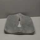 5 STARS UNITED Seat Cushion - Memory Foam Chair Cushion for Tailbone Pain Relief - Ergonomic Support for Coccyx, Sciatica & Butt - Office, Desk & Gaming Chair, Car Seat, Wheelchair, Light Gray Suede (XX-Large)