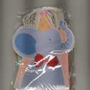 Marspark 20 Pcs Animal Parade Party Gifts Bags with Handles Cute Safari Animal Design Woodland Jungle Paper Bags for Jungle Theme Baby Shower Zoo Wild Birthday Party Supplies