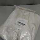 Boho Farmhouse Shower Curtain Set with Tassel, Linen Bohemian French Country Chic Bathroom Shower Curtain Set, Modern Striped Textured Shower Curtain 72x72 - Beige/Cream