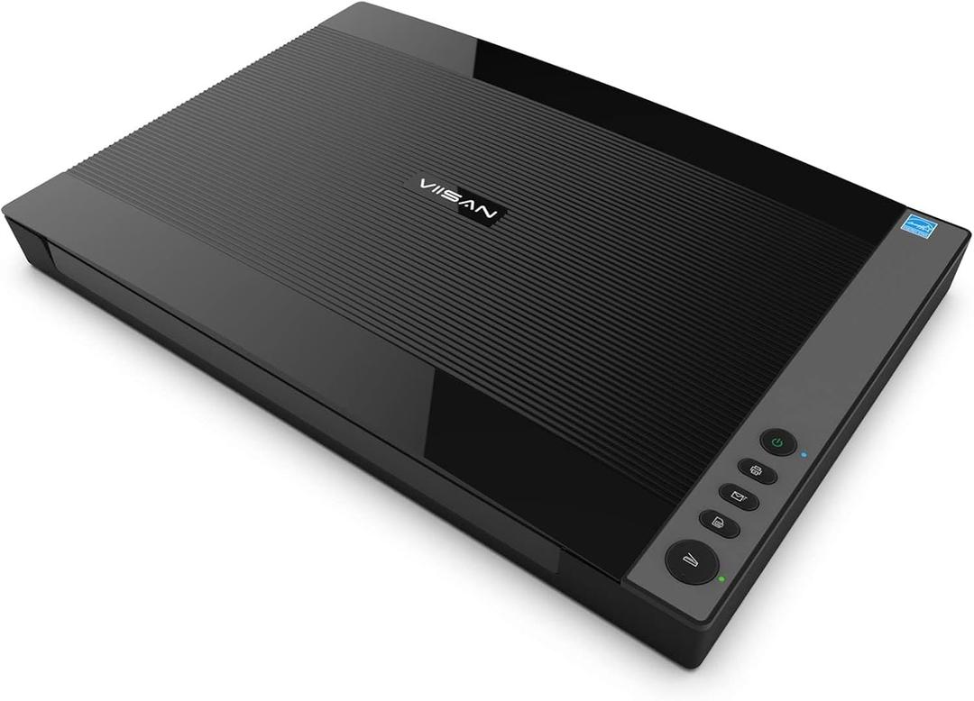 VIISAN 3120 A3 Flatbed Scanner – Professionally Refurbished, 1200 DPI, CIS Sensor, Scan 11.7" x 16.7" in 8 Sec, Document, Photo & Book Scanner for Library, School & SOHO, Windows & Mac