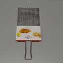Kchenprofi Potato Grater and Shredder, Stainless Steel Hand Grater for Potatoes, Carrots, and More, Silver