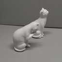 Danya B. Decorative Cat Bookend Set for Cat Lovers in White, Great Gift for The Feline Fan for Home or Office Bookcases, Display Shelves or for Pet Store Owner or Groomer