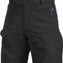 Jessie Kidden Mens Tactical Stretch Outdoor Cargo Shorts Wear Resistant Rip Stop Work Hiking Fishing Shorts (29, 6223 Black)