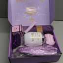 Birthday Gifts for Women Friendship, Gifts for Women Birthday Unique, Best Friend Birthday Gifts, Happy Birthday Gift Basket for Her, Friends, Coworkers, Wife, Mom, Daughter (Purple)