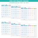 2 x 2026-2027 Magnetic Calendar for Refrigerator - 18 Monthly Calendar, Runs Now to Jun 2027, 13 x 11.3 In, Magnetic Fridge Calendar 2026 with Strong Magnets, Thick Paper, Ample Writing Space