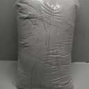 CAPALOCA Grey King Size Comforter Set - Boho Fluffy Ruched Bedding Comforter Set with 2 Pillowcasess, 3 Pieces Soft Shabby Chic Ruffle Bed Set for All Season