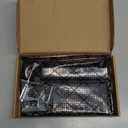 XRIKUI Vertical GPU Mount Bracket, Aluminum Alloy Graphics Card Holder with PCIe Riser Slot and 120mm Fan Support, Compatible with 2/3Slot GPUs for Custom PC Builds