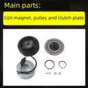 AEG271-CL A/C Compressor Clutch Compitable with Chevy Cruze 2012-2015 1.4L