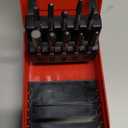 Carbide Burr Set 1/ 4" (6.35mm) Shank – 10 Pcs Double Cut Die Grinder Bits for Milling, Carving, Engraving, Deburring, Drilling, Hard Wood and Metals – Tungsten Carbide Drill Bit Set for Rotary Tools