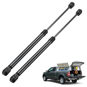BDFHYK C16-06889 17 inch 97Lbs/430N Gas Struts Shocks Lift Support for are Leer Camper Shell Topper Rear Window, Truck Bed Cover, Cabinet lid Door, Trap Door, Outdoor Bench, shed Window, Set of 2