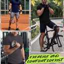 Neer 3 Pack Men's Short Sleeve Workout Hoodies, 3-Color, X-Large