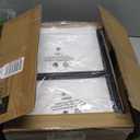 Homeiju Bookshelf, 3 Tier Industrial Bookcase, Metal Small Bookcase, Rustic Etagere Book Shelf Storage Organizer for Living Room, Bedroom, and Home Office(Grey) Patent Pending D29873033