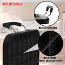 Vayepro 2-Burner Griddle Pan with Glass Lid - Nonstick Stovetop Griddle for Gas & Glass Cooktops - Aluminum Camping Grill Pan for Breakfast (Pancakes/Eggs/Bacon) (22"L x 12"W x 1.77"Th)