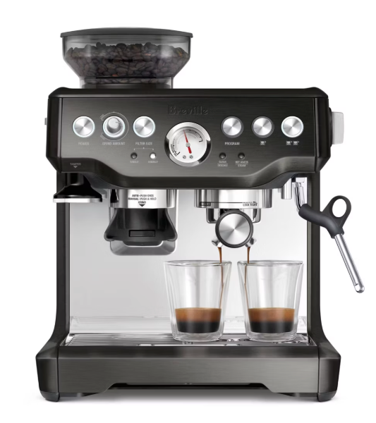 Breville Barista Express Espresso Machine BES870BSXL, Black Sesame
