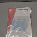 Pendaflex Hanging File Folders, 25 Pack, Letter Size (8.5" x 11"), Assorted Colors: Khaki, Peach, Light Blue, Light Green, 5 Tab Positions, Reinforced, Includes Tabs and Inserts, Durable Hanging Files