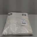 NICETOWN Natural Linen Curtains 84 Inches Long 2 Panels for Bedroom Living Room, Privacy Linen Textured Window Drapes Semi Sheer Light Filtering Grommet Burlap Look Curtains, 52" W x 84" L