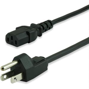 GE Replacement AC Power Cord, 10 ft. Cable, for Computers, Desktops, Printers, Monitors and More, Black, 34507
