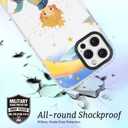 for iPhone 16 Pro Max Case, Cartoon Pattern with Little Prince-Like, Military-Grade Drop Protection, Cute Soft Slim TPU Protective Cover with Camera Lens Protection for Women & Girls