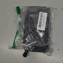 Bocasal Crossbody Wallet Case for iPhone 7/8 Plus, RFID Blocking PU Leather Zipper Handbag Purse Flip Cover, Kickstand Folio Case with Card Slots Holder Wrist Strap Lanyard 5.5 Inch (Black)