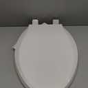 KOHLER 4636-RL-0 Cachet ReadyLatch Elongated Toilet Seat, Quiet-Close Lid, Contoured Seat, Grip-Tight Bumpers and Installation Hardware, White, 18.04"L x 14.18"W