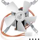 Upgraded Induction Fan Replacement Part for Pit Boss, Traeger, Camp Chef, Z Grills Pellet Grills - AC120V 60Hz Combustion Fan Kit