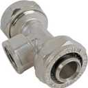 M8078 MaxLine piping system 3/4" tee with 1/2" female NPT pipe thread for the center/middle inlet of the tee