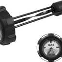 Fuel Gauge Gas Cap Compatible with John Deere Tractor 300 312 314 316 317 400 Replaces AM35120 AM143249 125-352