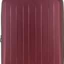 Elite Luggage Expandable Hardside Spinner Luggage, Burgundy, 21" Carry-on, 1 Piece