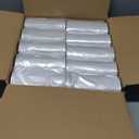 Reli. 6-10 Gallon Trash Bags | 1000 Bags | Clear | Bathroom | Strong | Garbage