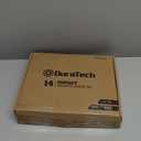 DURATECH 3/8" Drive Impact Swivel Socket Set, Shallow Universal Wobble, SAE & Metric With Flexible Joint, 14 Pieces, Cr-Mo Steel, 6 Points, Organized in Sturdy Storage Case