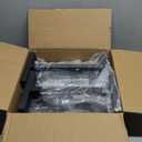 IBUYKE 3 Pack Metal Plant Stand Indoor Outdoor, Heavy Duty Small Flower Pot Stand, Modern Square Plant Shelf Flower Stand for Living Room Patio Balcony Garden, Black TMJ075B-3