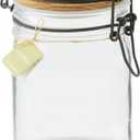 ChaBatree ST-029 Glass Jar 1000cc with Silicone Ring 3 pack