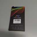 IYH Transparent Wave Case for iPhone 13 Pro 6.1", Soft TPU Shockproof Cover with Cute Design & Camera Protection(Black)