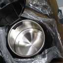 OVENTE 1.7L Double Wall Electric Tea Kettle, 1100W Water Boiler and Heater with Cool-Touch Exterior, Stainless Steel Insulated Interior, Auto Shut-Off, Boil-Dry Protection & Locking Lid, Black KD64B