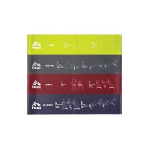 RBX LIVE LIFE ACTIVE LOOPED LATEX RESISTANCE BANDS 4 Pack