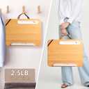 Portable Lap Desk with Phone Holder and Device Ledge and Clips for Book Reading Stand - Fits up to 15.6 Inch Laptops