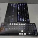 XVX PBT Keycaps 132 Keys, Great Wave Off Kanagawa Japanese Keyboard Keycaps, 5 Side DYE-Sub Custom Keycap Set, Cherry Profile Keycap for Cherry Gateron MX Switches Mechanical Keyboard