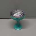 ORCA Rita | Temperature Insulated, Stainless Steel Margarita Glass, Lidded Tumbler for Cocktails, Wine & Cold Drinks  Seafoam