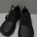 WHITIN Men's Restaurant or Food Service Shoes Male Slip Resistant Wide Toe Box Work Sneaker Size 11 Waterproof Zero Drop Walking Kitchen Zapato de Trabajo para Hombre Black 45