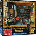 MaxRenard Game Jigsaw Puzzle 1000 Pieces for Adult Oil Painting Collection Cognoscenti in A Room Hung with Pictures Famous Artwork Toy