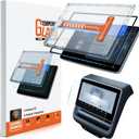 For Tesla Model Y 2025 2026 Juniper& 2024-2026 Model 3 Highland Glossy Screen Protector - [More Clear& Smooth] - Mil-Grade 9H+ Tempered Glass 15.4 Dashboard - Front& Rear Protector - [2-Pack]