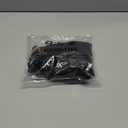 MakeMeChic Women's Leopard Print Long Sleeve Mock Neck Slim Fit Blouse Casual Shirt Tops (Black)