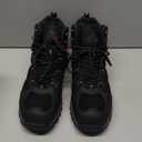 NORTIV 8 Waterproof Steel Toe Boots for Men Slip Resistant Safety Industrial Boots Paladin-Steel (11, Black)