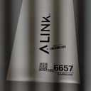 ALINK Biodegradable Paper Straws, 100 Pink and Gold Straws for Party Supplies, Birthday, Wedding, Bridal/Baby Shower, Christmas Decorations and Holiday Celebrations