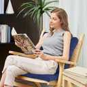 Wicker Chair Cushions for Outdoor Furniture,Outdoor Rocking Chair Cushions High Back, Water-Proof Thick Patio Chair Pads for Indoor and Outdoor 41.7"*20.8"*3", Hawaii