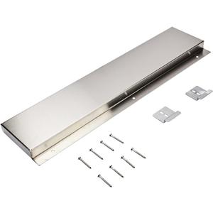 Whirlpool W10655450 Genuine OEM Backsplash For Ranges, Stainless Steel