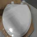Mayfair NextStep2 Toilet Seat with Built-In Potty Training Seat, Slow-Close, Removable that will Never Loosen, Elongated, White